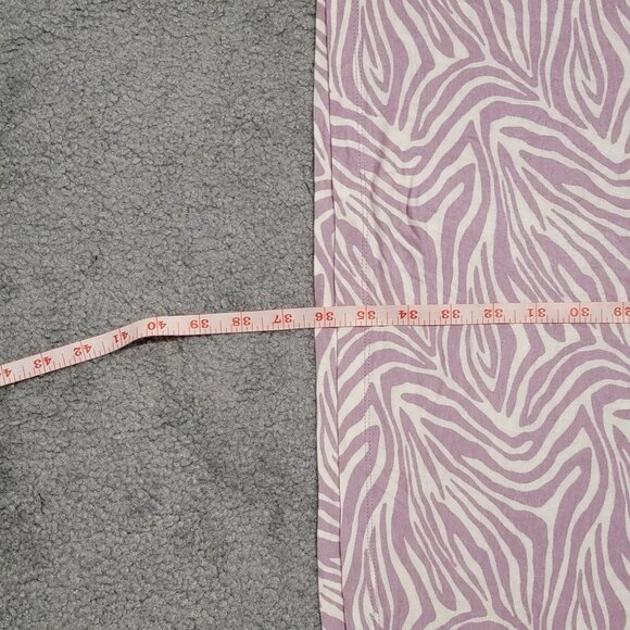 Jockey Cooling Comfort Short Sleeve Sleepshirt, Medium, Lilac Striations - Picture 6 of 11